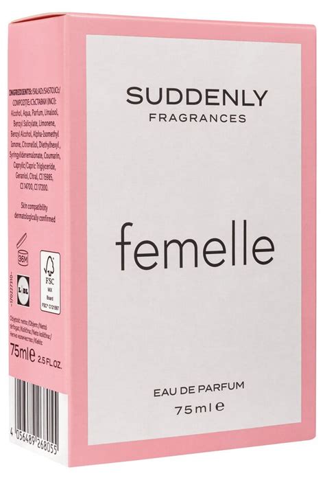 suddenly femelle perfume.